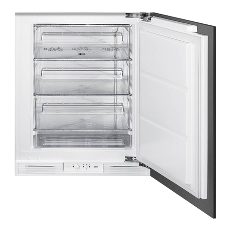 Smeg U8F082DF1 Installation instruction
