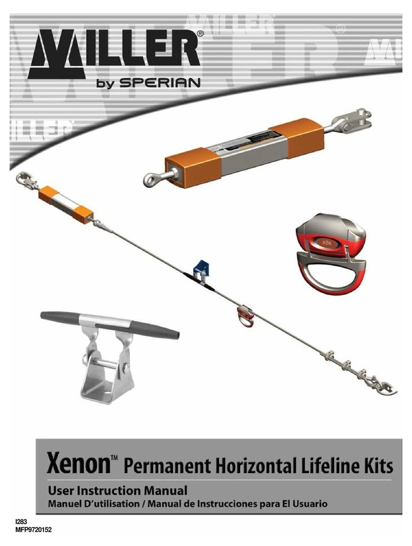 Sperian Miller Xenon X00390 Operator's manual