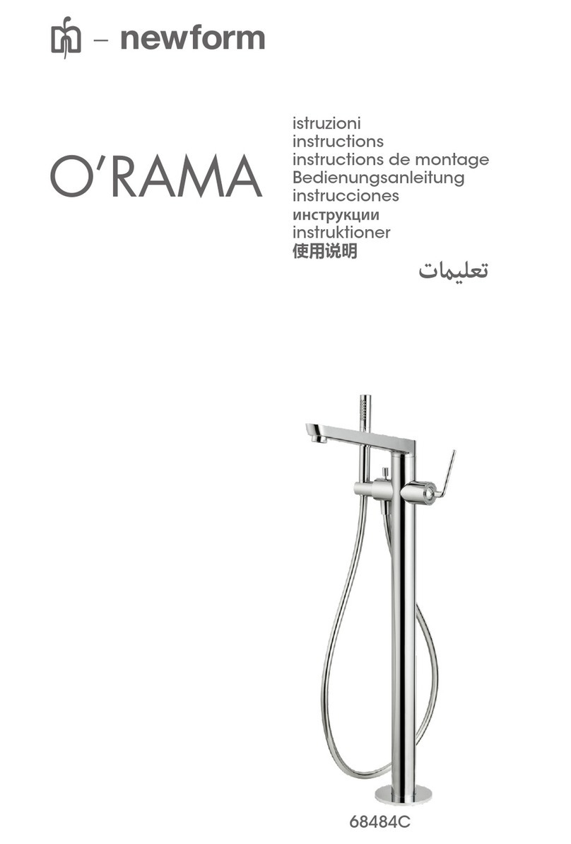 newform O'RAMA 68484E User manual