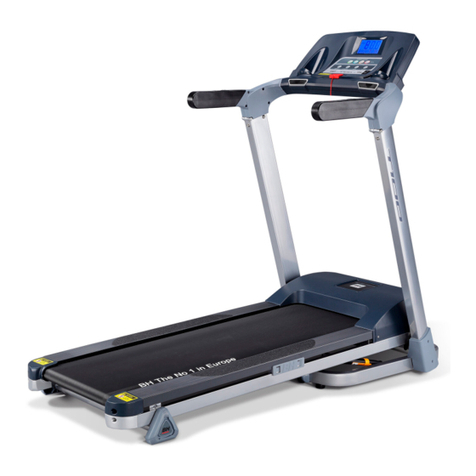 BH FITNESS BT6441 Instructions for assembly and use
