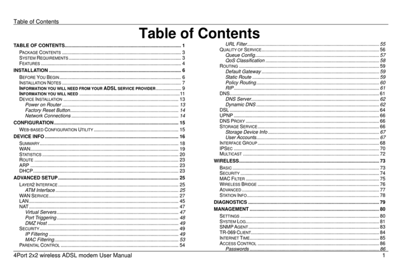 D-Link P.DG A4001N A-000-1A1-AE User manual