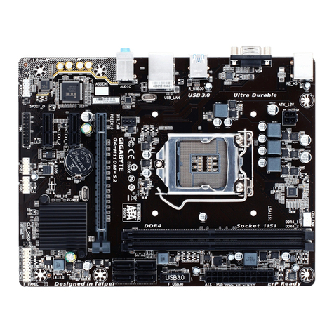 Gigabyte GA-H110M-S2 User manual