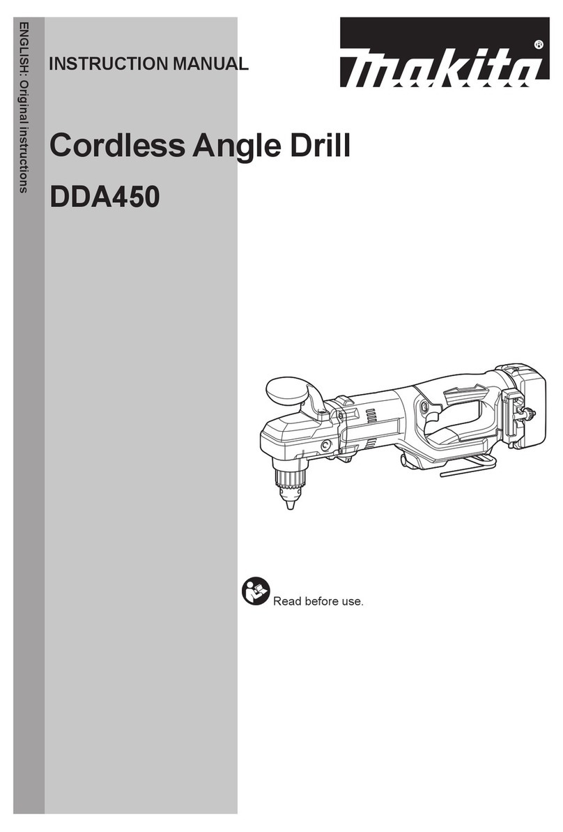 Makita DDA450ZK instruction manual