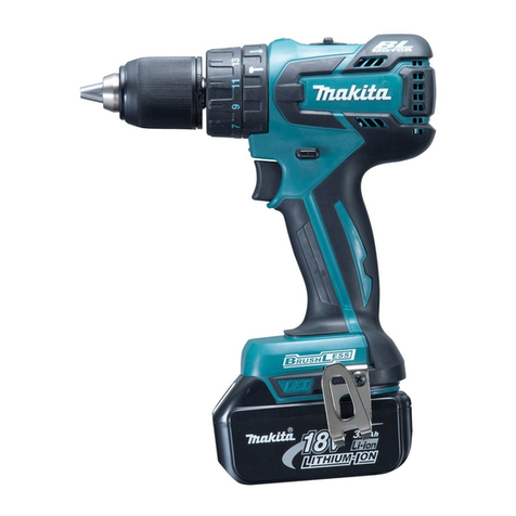 Makita BHP459ZJ User manual