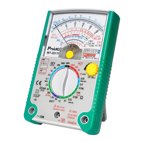 Pro's Kit MT-2017N user manual