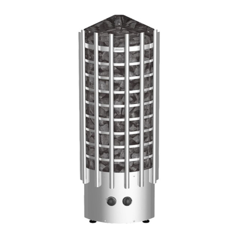 Harvia TRC70 User manual