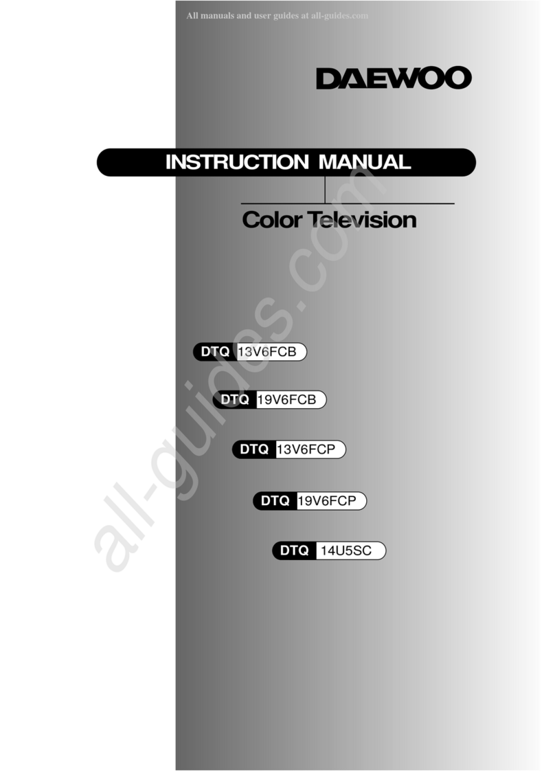 Daewoo DTQ-13V6FCB User manual