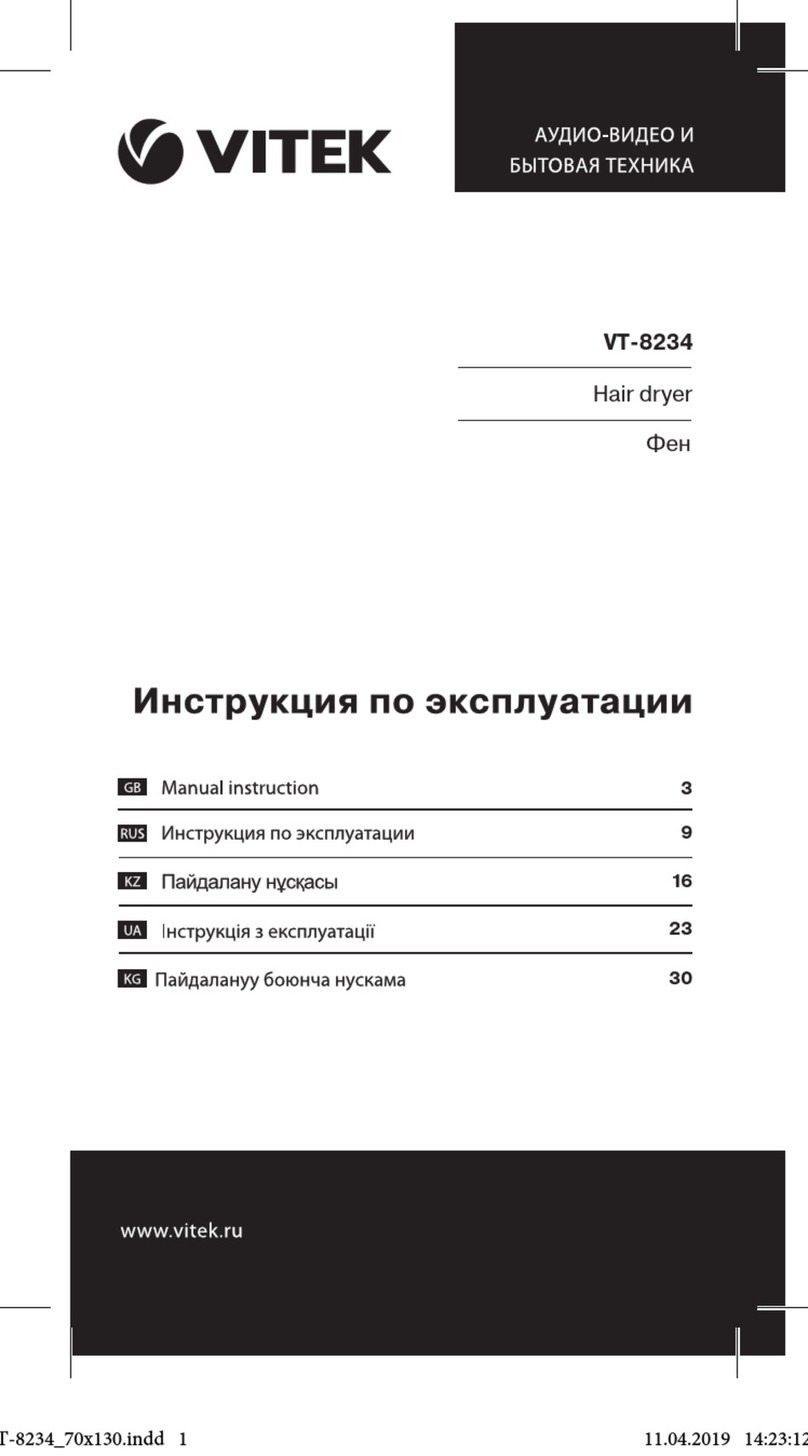Vitek VT-8234 Manual instruction