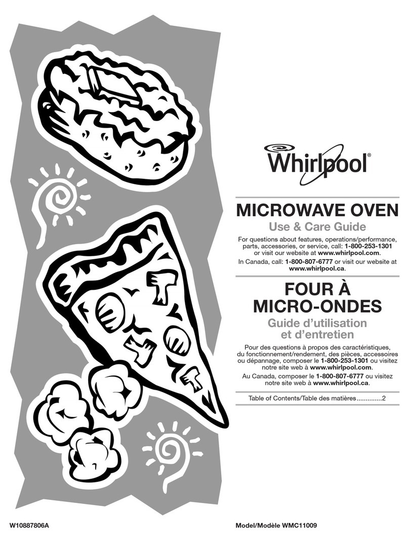 Whirlpool WMC11009AS Use & care guide