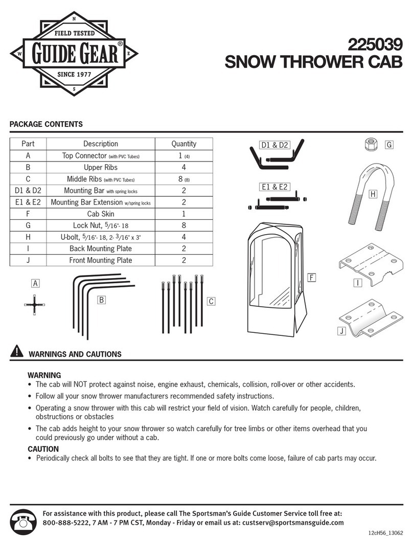Guide Gear 225039 quick start guide