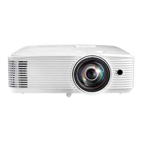 Optoma W318STe User manual Optoma W318STe User manual