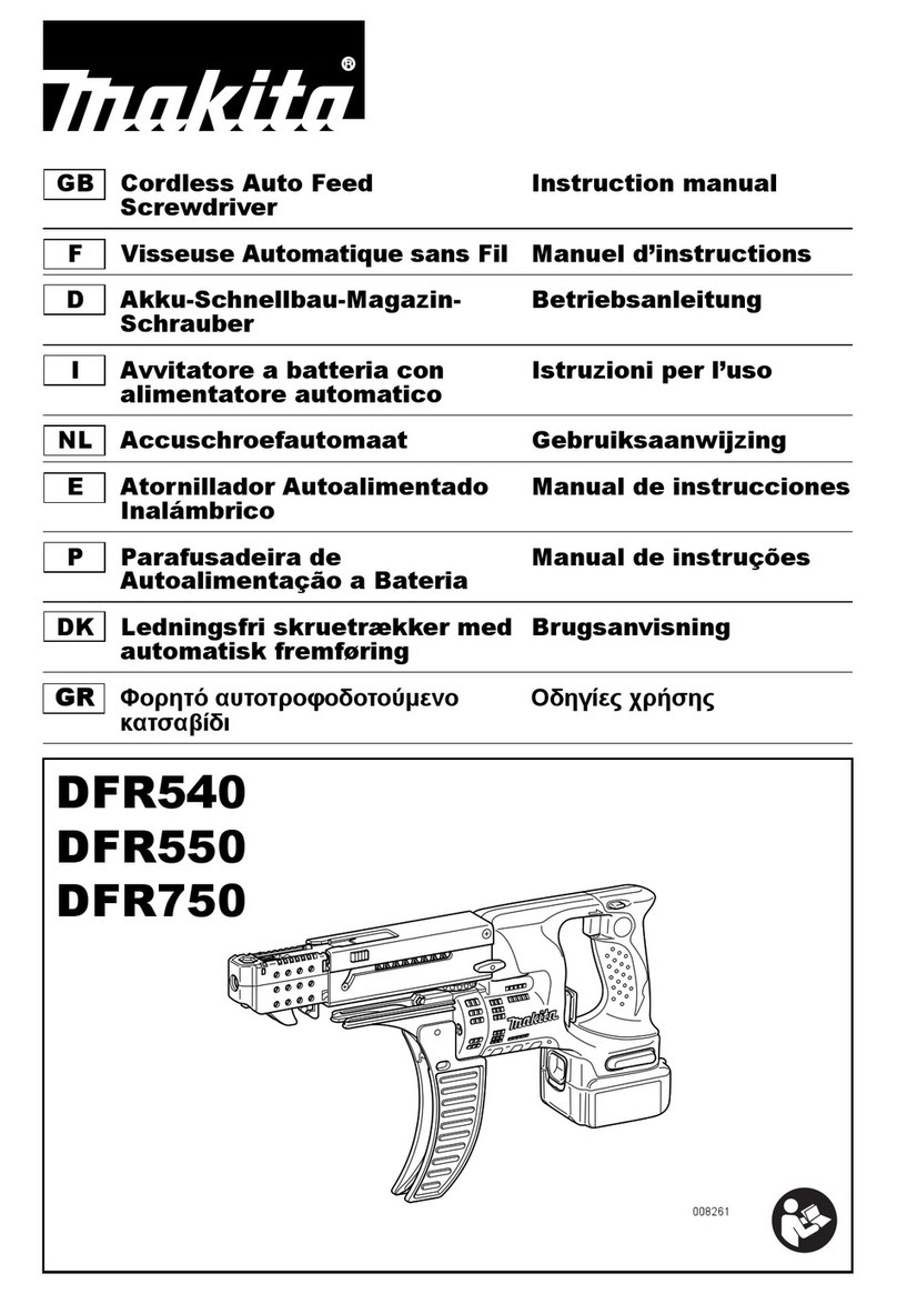 Makita DFR540RTJ User manual