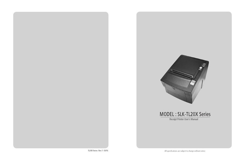 SEWOO SLK-TL20 Series User manual