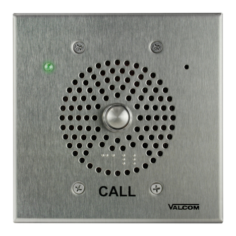 Valcom VIP-176A-IC User manual