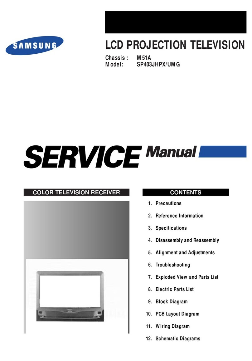 Samsung SP403JHPX/UMG Service manual