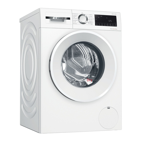 Bosch WNA14490GB Instruction manual and installation instructions