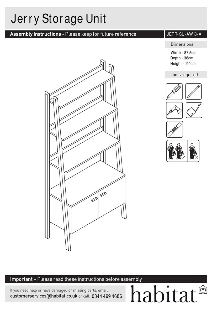 Habitat Jerry JERR-SU-AW18-A User manual