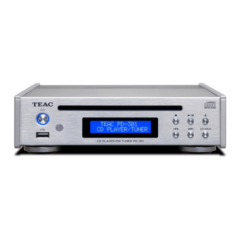 Teac PD-301-X User manual