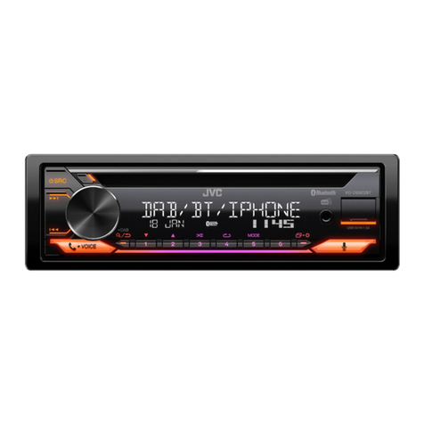JVC KD-DB922BT User manual