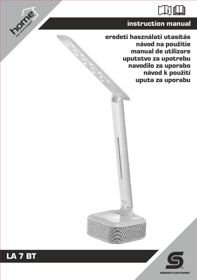 Somogyi home LA 7 BT instruction manual