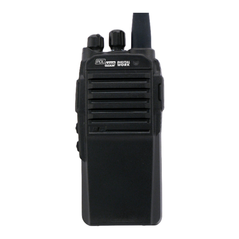 POLMAR DIGITAL WORK PMR446 instruction manual