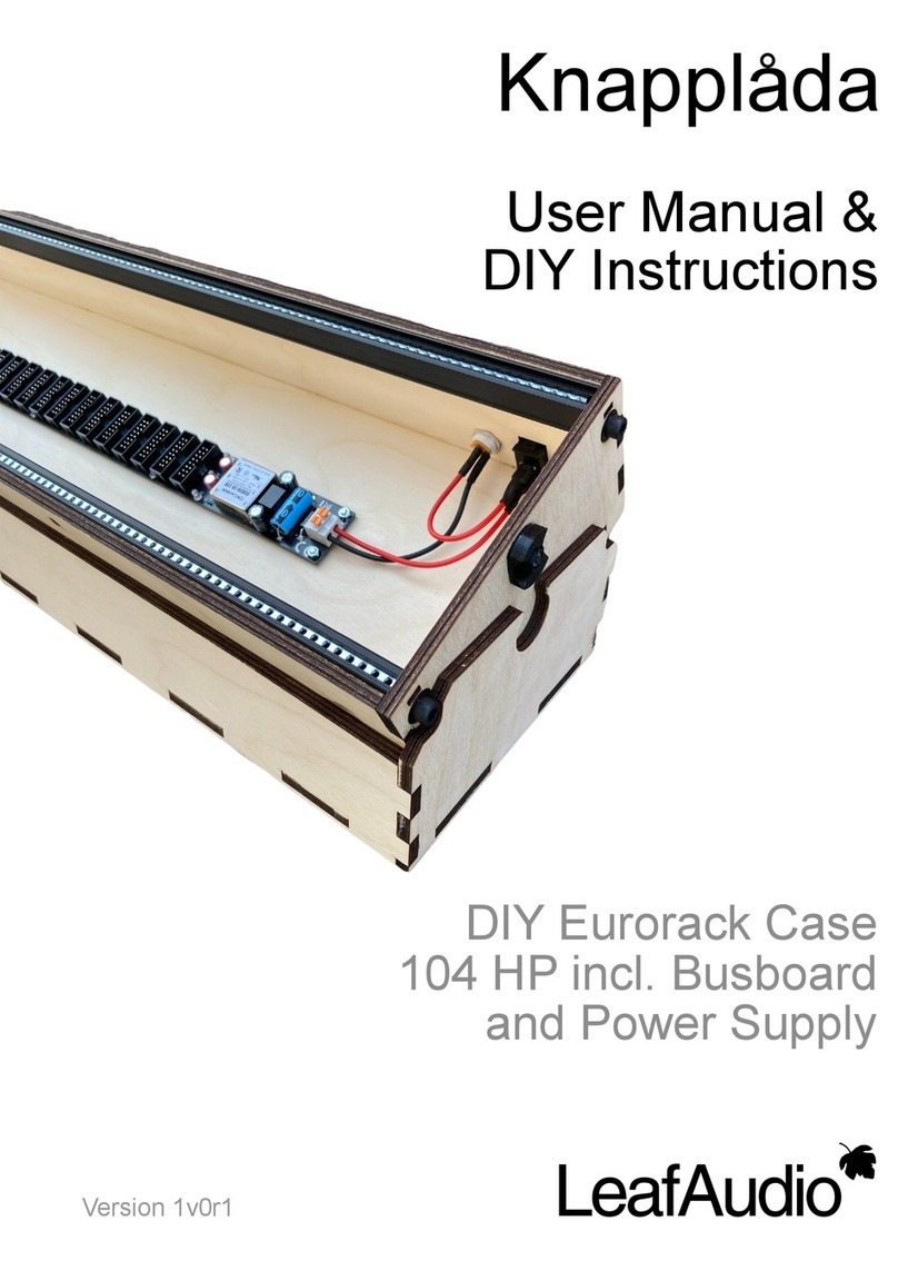 LeafAudio Knapplada User manual