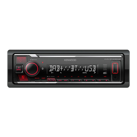 JVCKENWOOD KMM-BT408DAB instruction manual