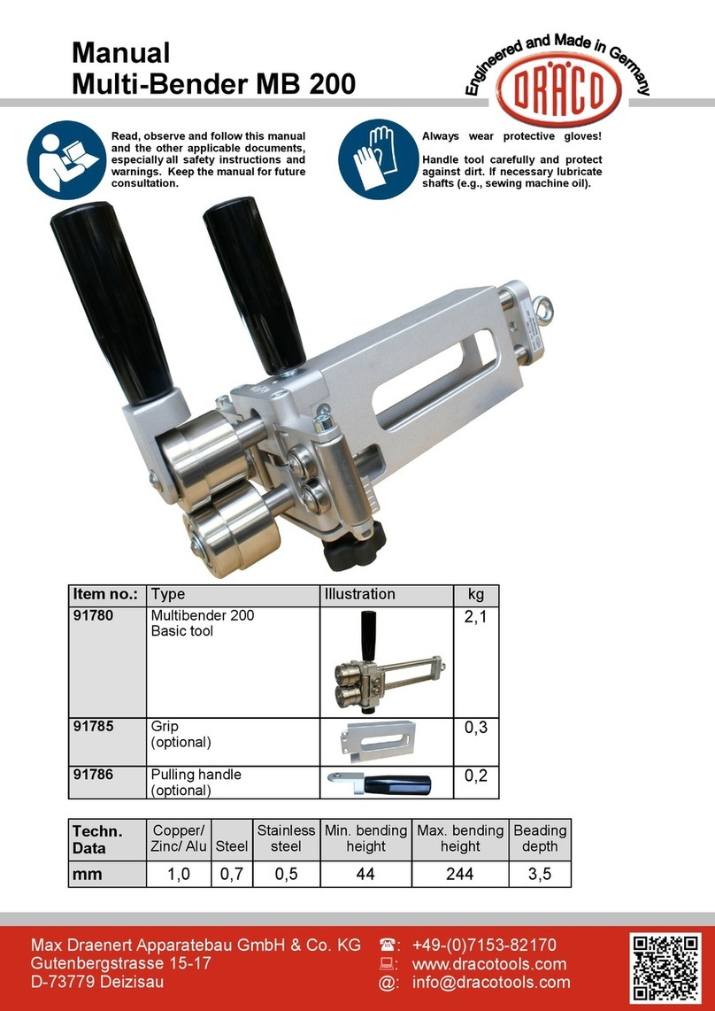 Draco MB 200 manual