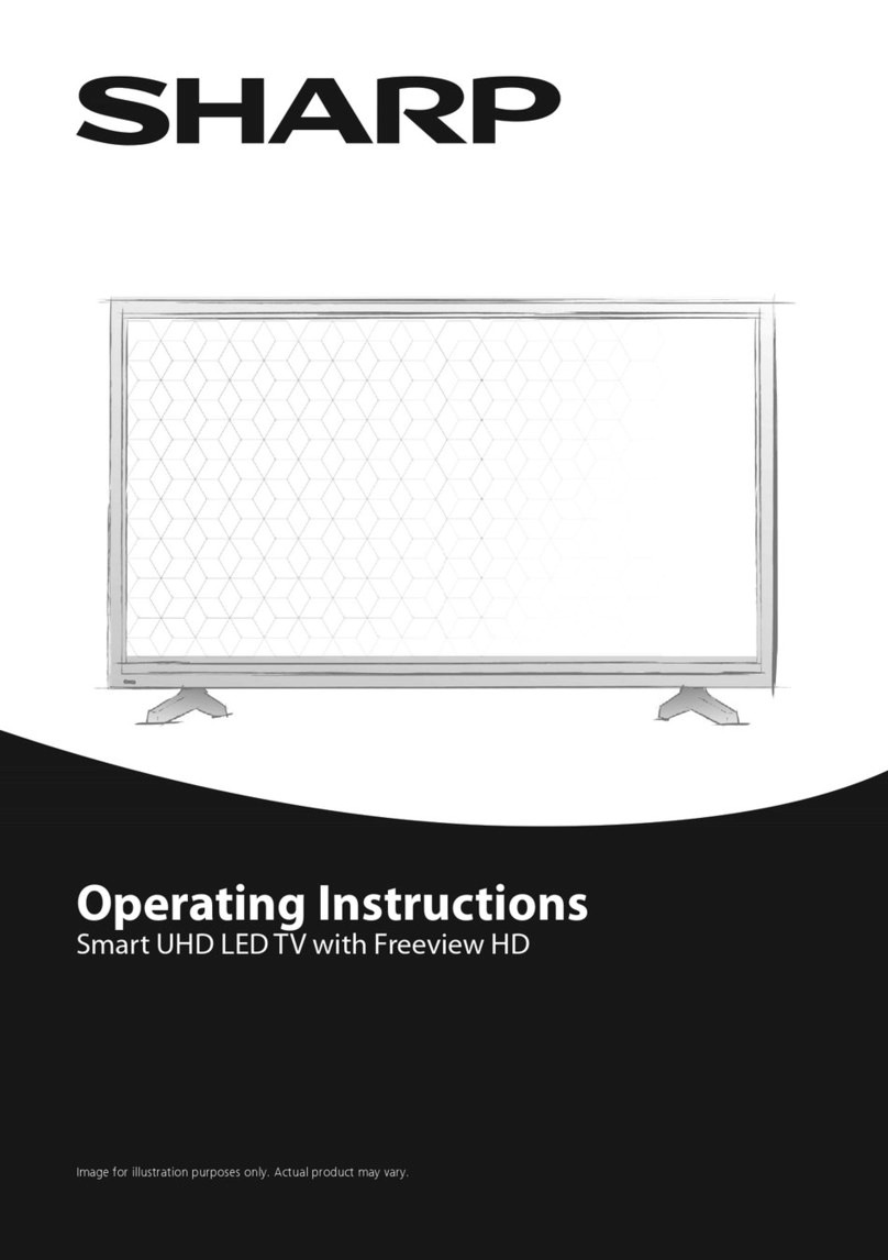 Sharp LC40UK7352K User manual