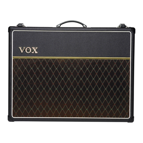 Vox AC30C2X User manual