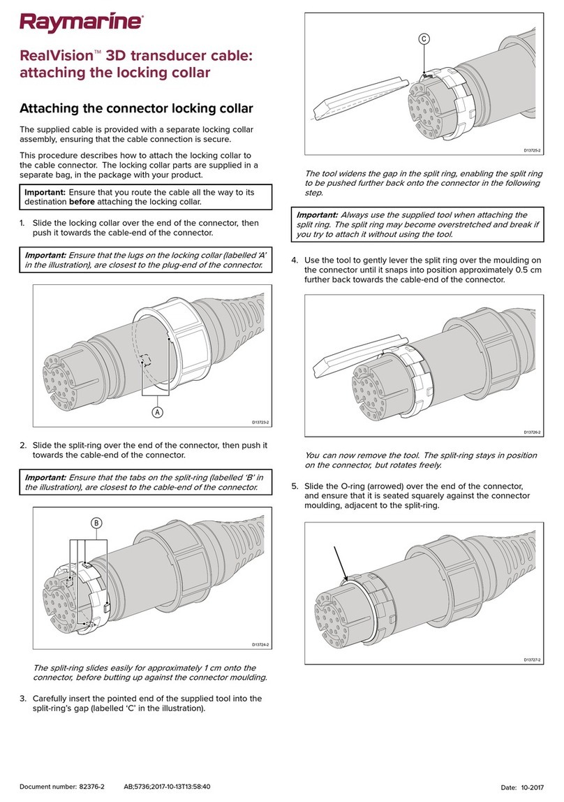 Raymarine RealVision RV-320 manual