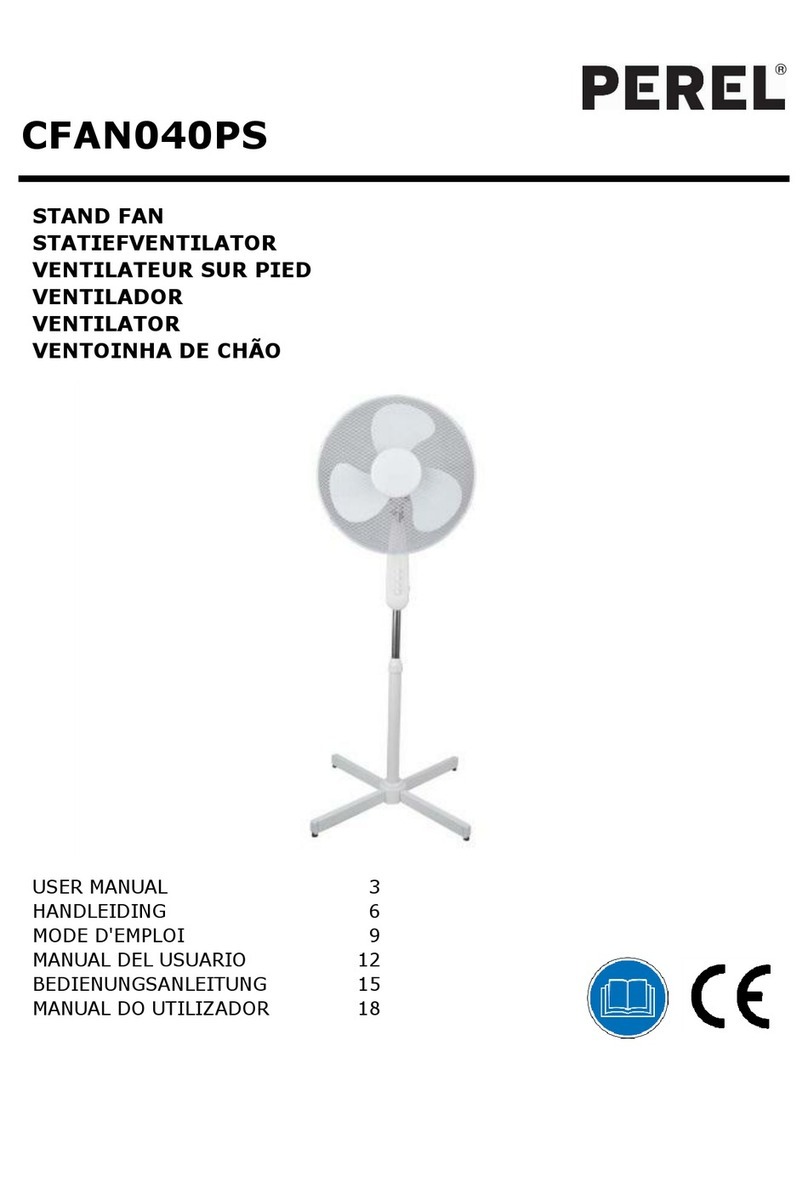 Perel CFAN040PS user manual