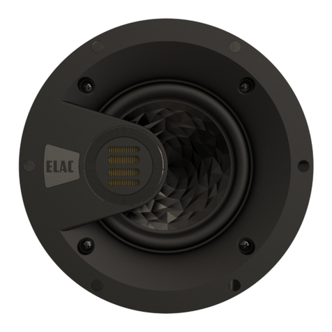 ELAC Vertex III Series operating instructions