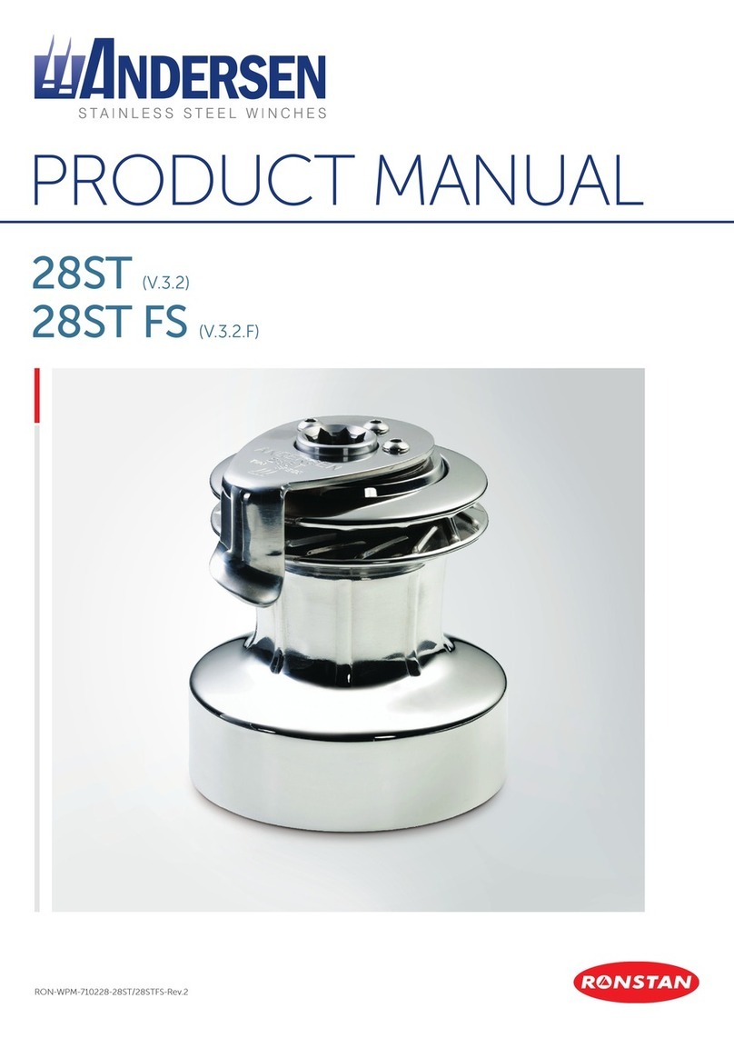 Ronstan Andersen 28ST FS product manual
