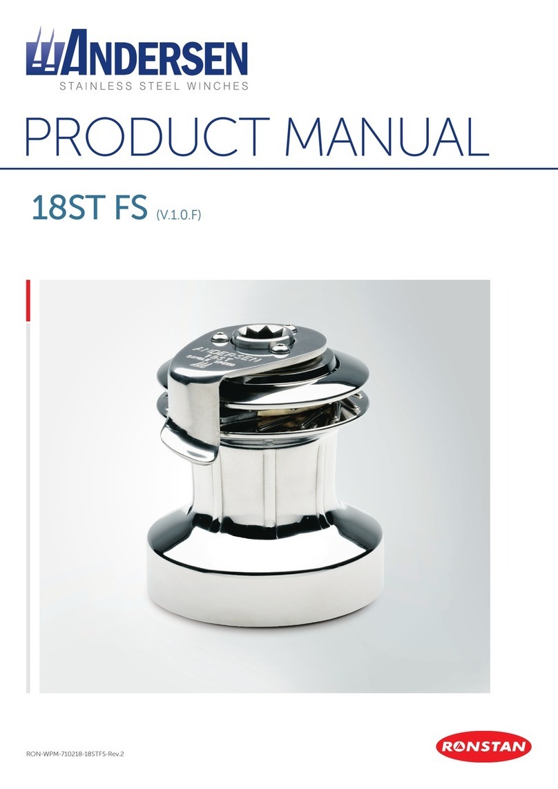 Ronstan Andersen 18ST FS User manual
