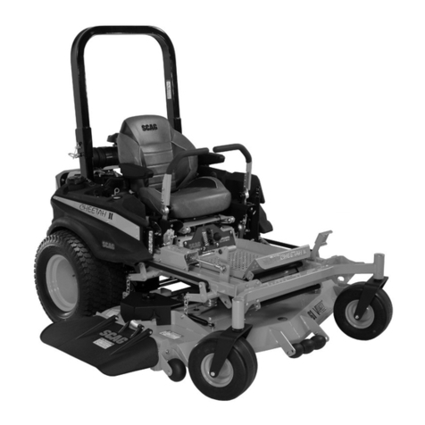 Scag Power Equipment CHEETAH II Operator's manual