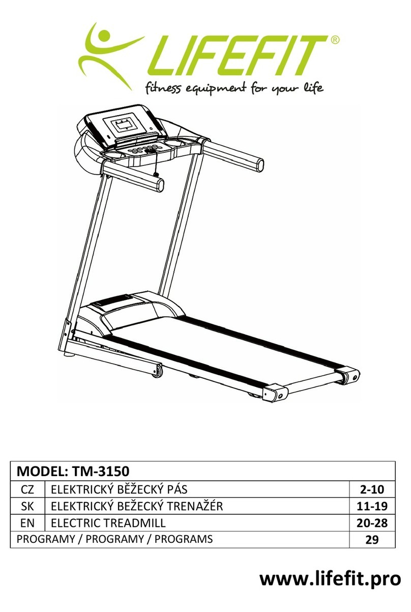 LIFEFIT TM-3150 manual