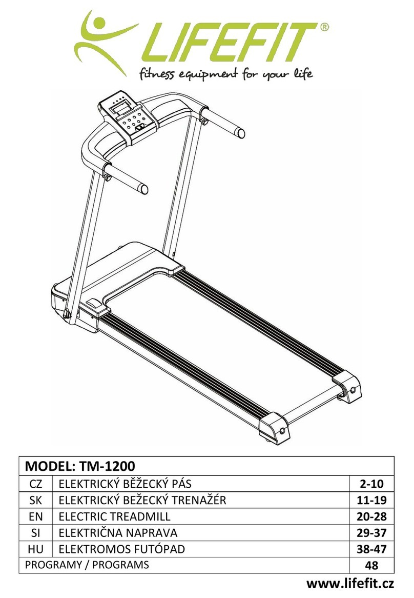 LIFEFIT TM-1200 User manual