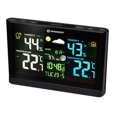 Bresser Meteo THBM Colour instruction manual