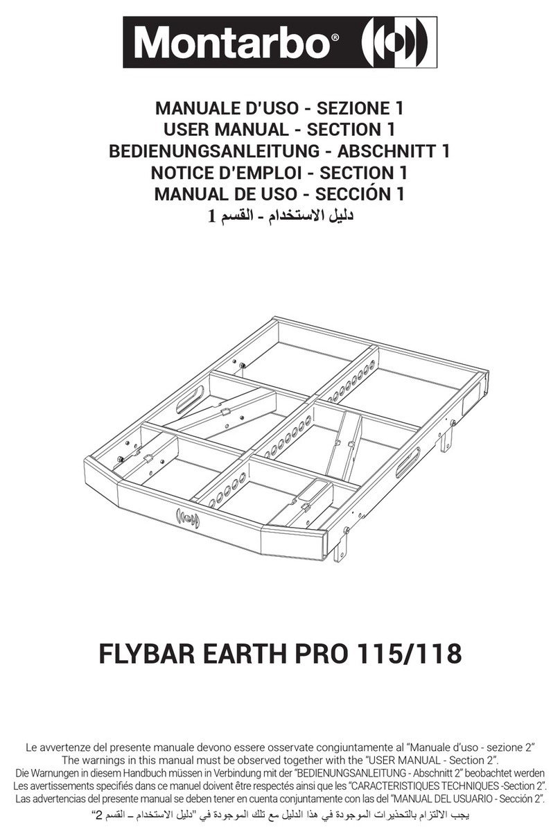 Montarbo DOLLY EARTH PRO 115/118 user manual