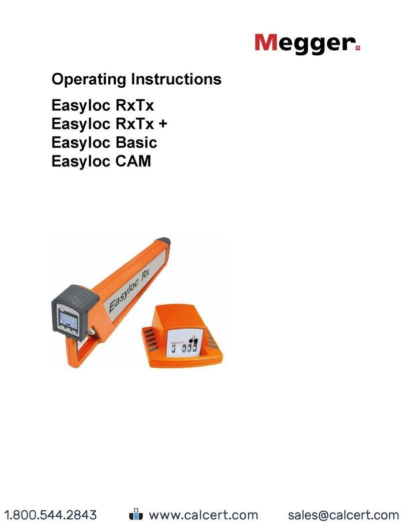 Megger Easyloc RxTx User manual