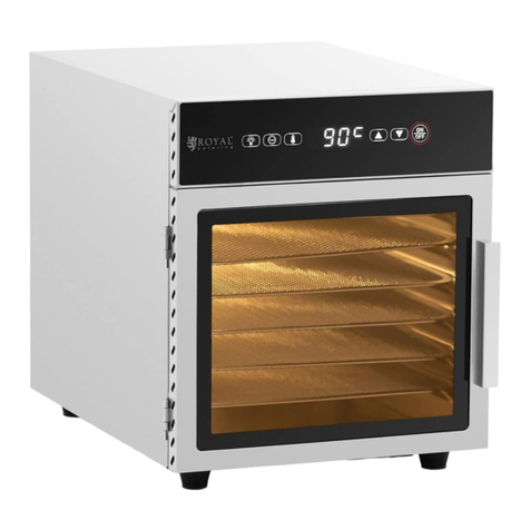 Royal Catering RCDA-800/23S User manual
