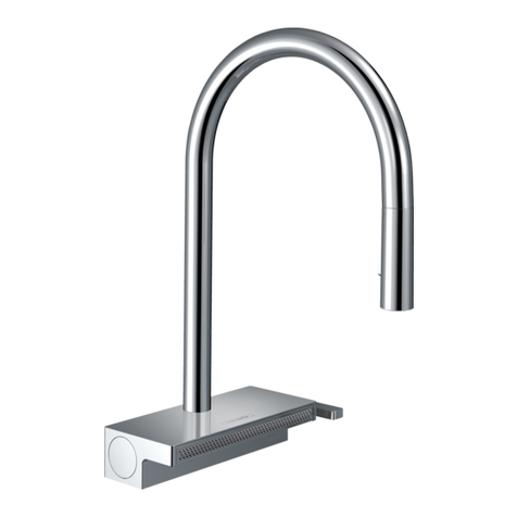 Hans Grohe Aquno Select M81 170 3jet sBox 73831 Series Instructions for use/assembly instructions Hans Grohe Aquno Select M81 170 3jet sBox 73831 Series Instructions for use/assembly instructions
