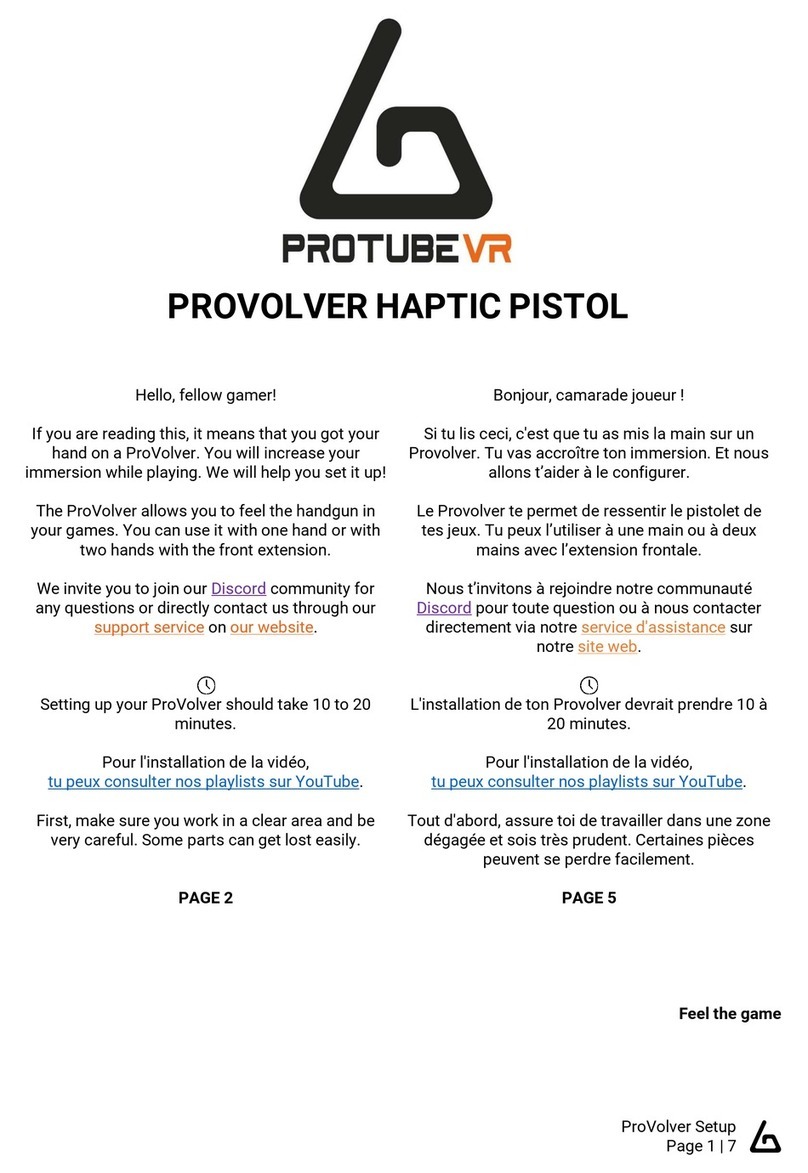 ProTubeVR ProVolver User manual