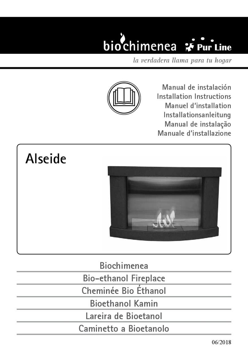bio chimenea Pur Line Alseide installation instructions bio chimenea Pur Line Alseide installation instructions