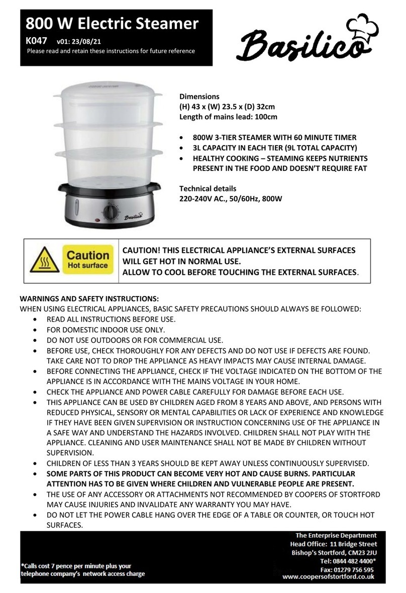 Basilico K047 quick start guide