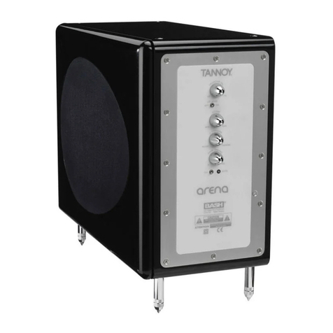 Tannoy ARENA Highline TS300 Service manual