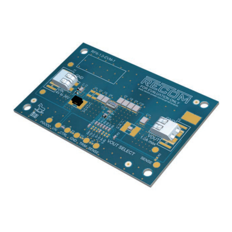 Recom RPX-1.0-EVM-1 quick start guide