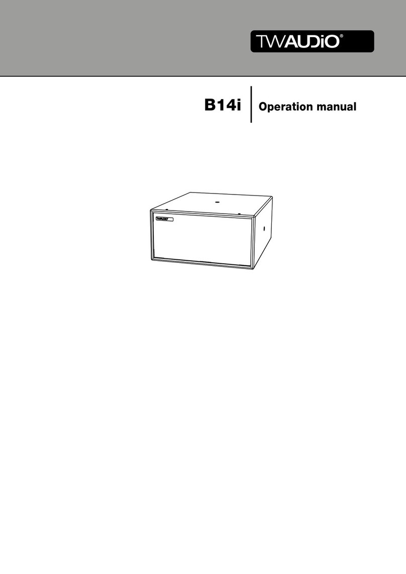 TW Audio B14i Operation manual