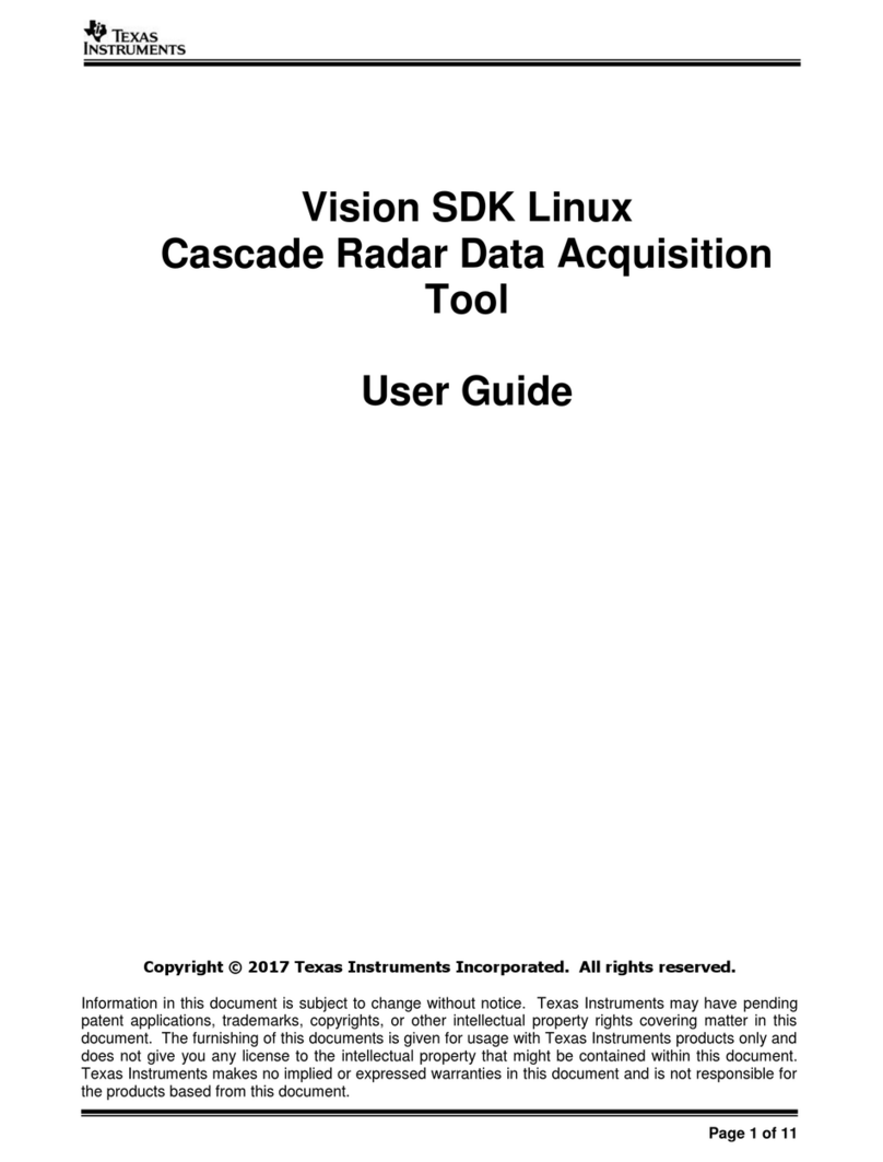 Texas Instruments Vision SDK Linux User manual